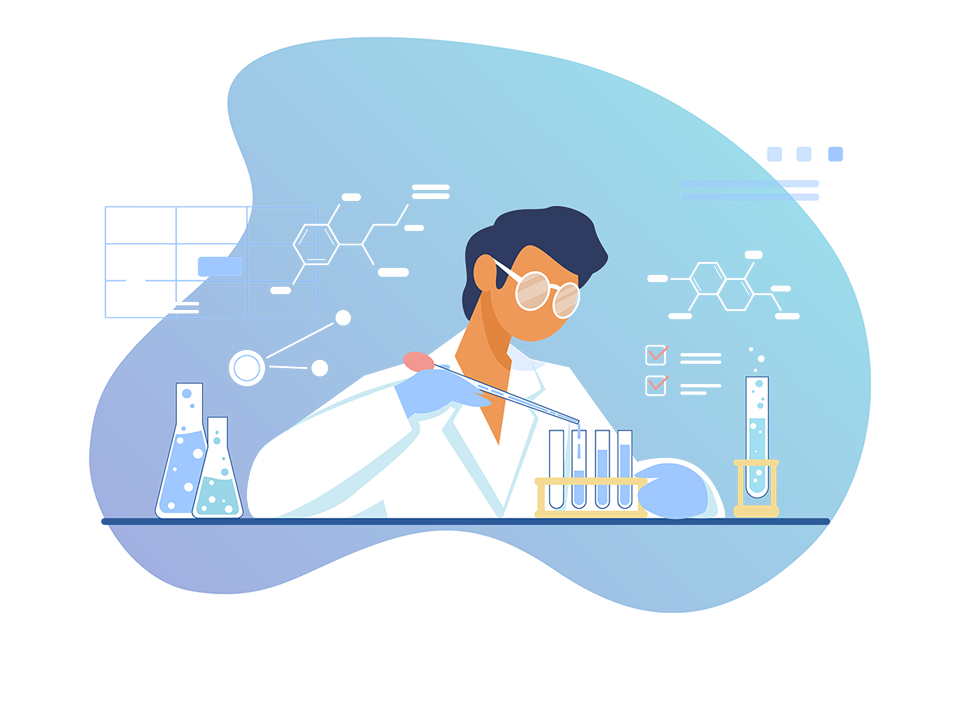3T3 Solution - Pharmaceutical consulting illustration